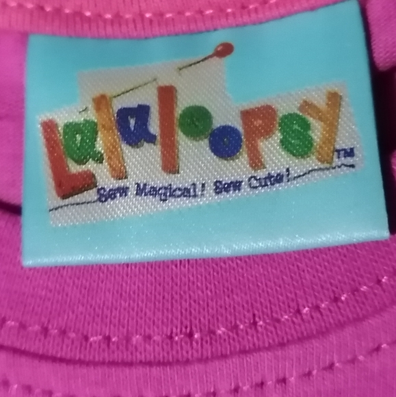 🔥SALE🔥 Lalaloopsy Tippy Tumbelina Girl's T-shirt Tee NWT Sizes 5, 6 - Picture 3 of 5